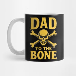 Dad to the Bone Skull Design Mug